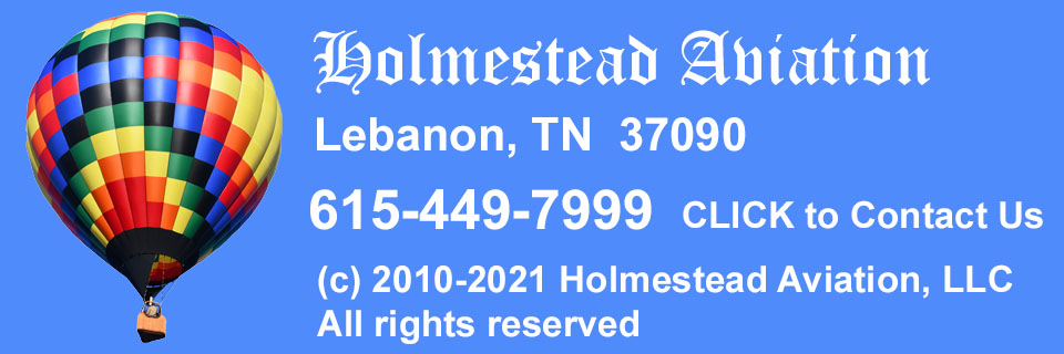 Footer for Holmestead Aviation, LLC